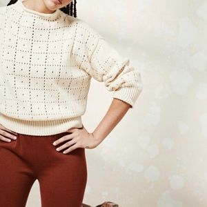 Misha and Puff Windowpane sweater